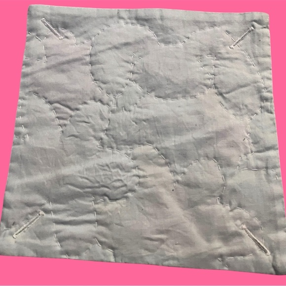 Colorful Bunny and Flowers Quilt Square - Picture 3 of 4